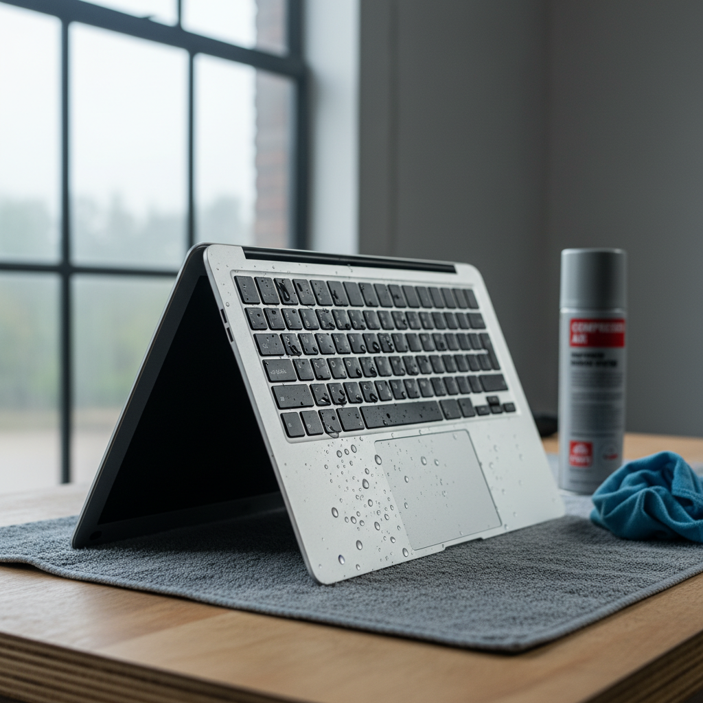 Liquid damage laptop repair in Forest Range — Adelaide SA 5139