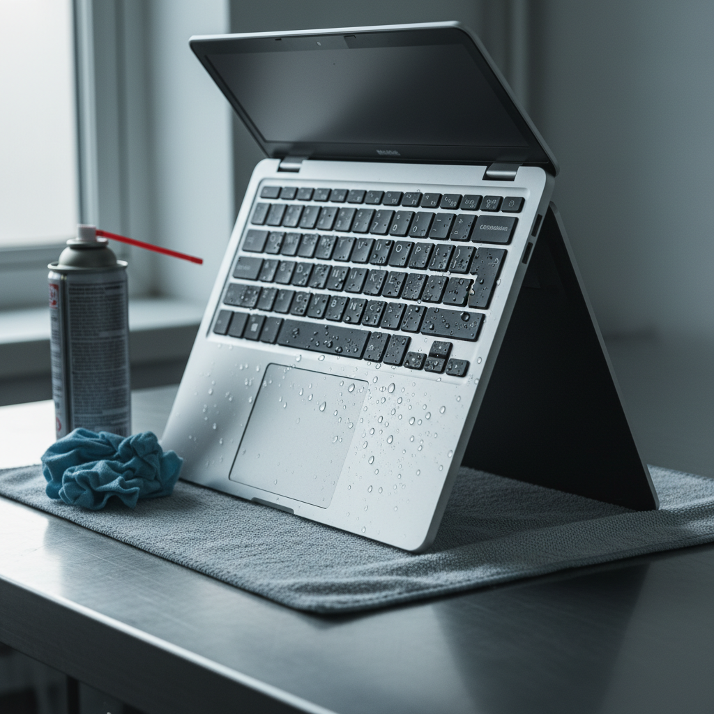 Liquid damage laptop repair in Freemans — Newcastle NSW 2259
