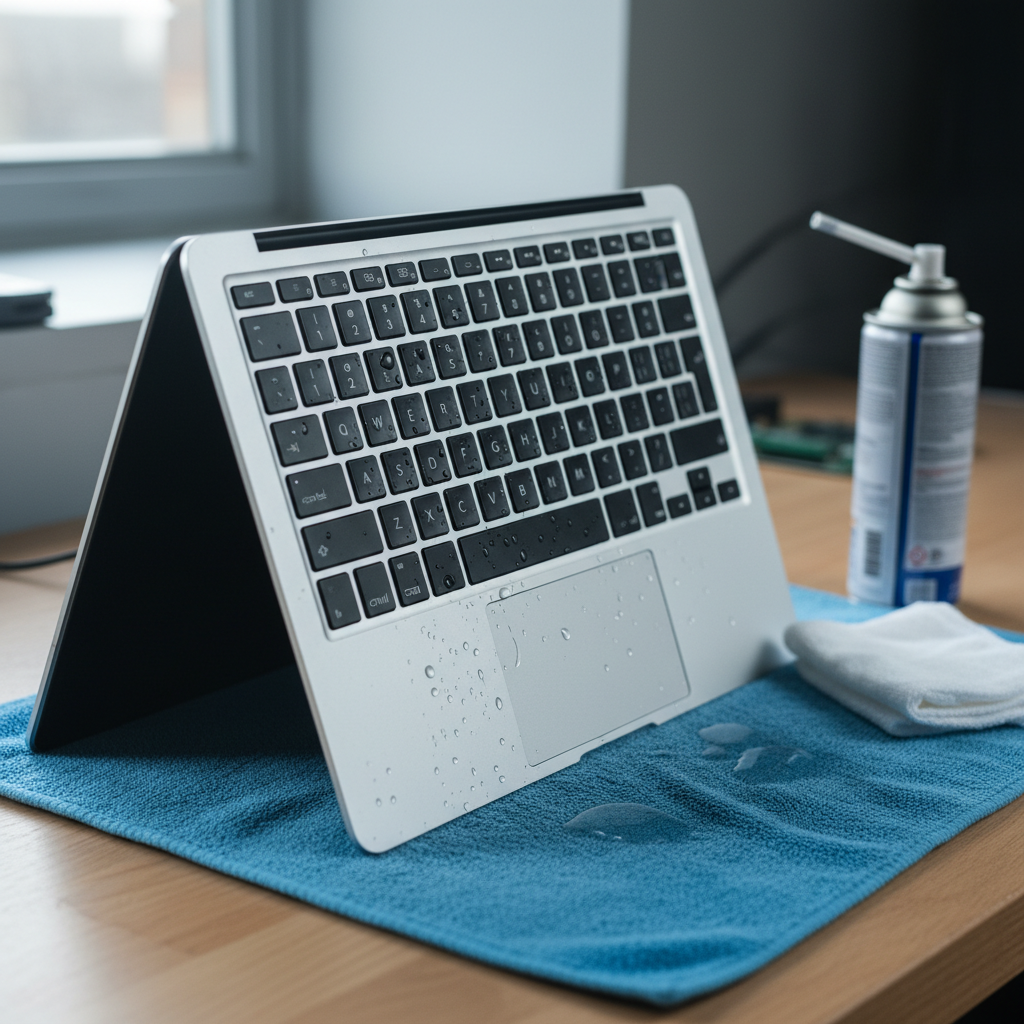 Liquid damage laptop repair in Glandore — Adelaide SA 5037