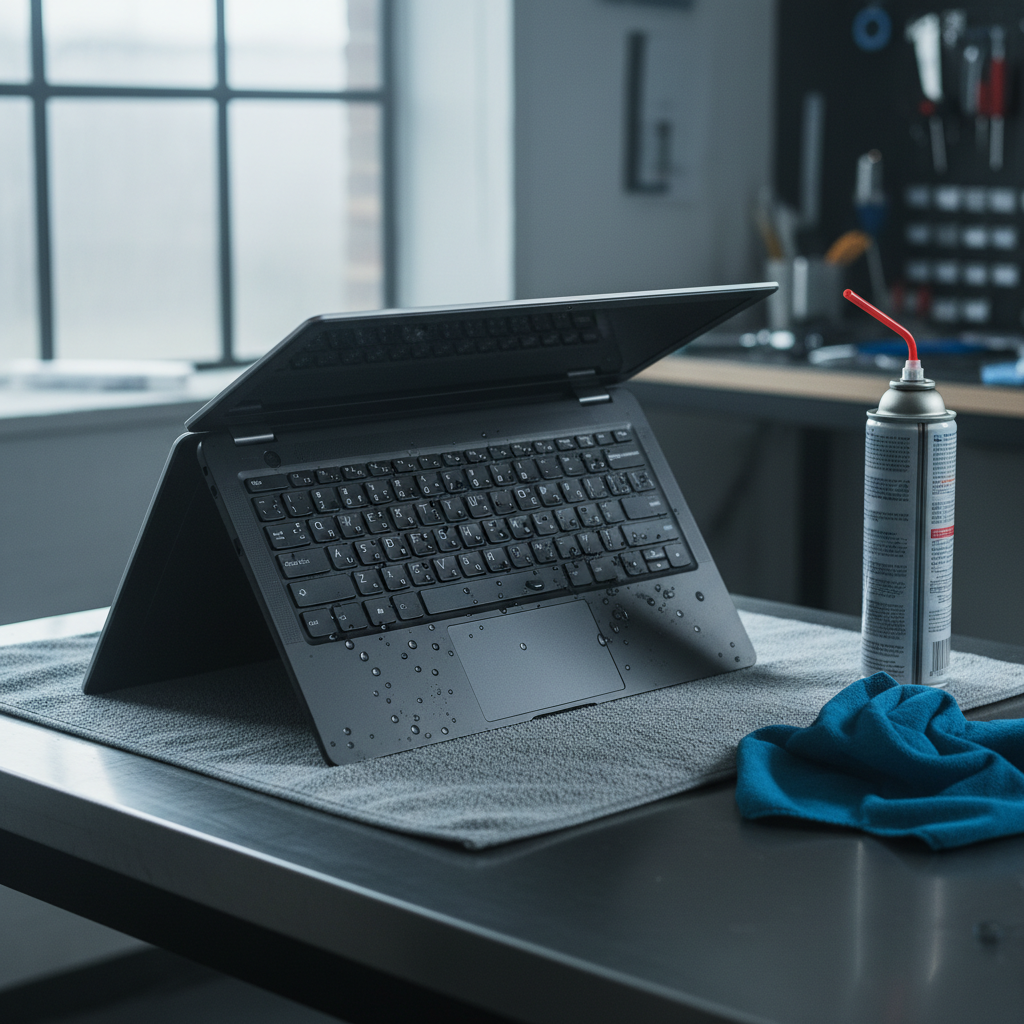 Liquid damage laptop repair in Green Hills — Newcastle NSW 2730