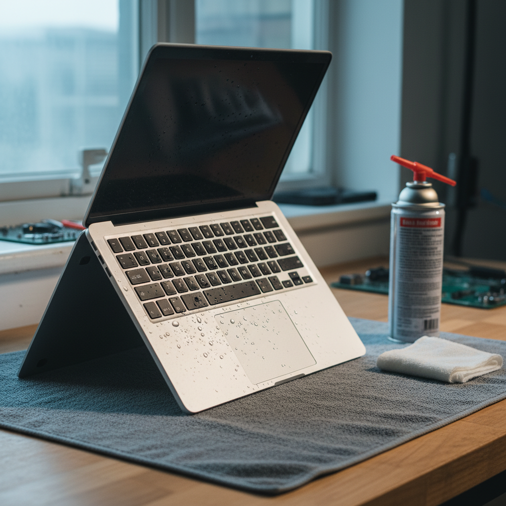 Liquid damage laptop repair in Hackham — Adelaide SA 5163