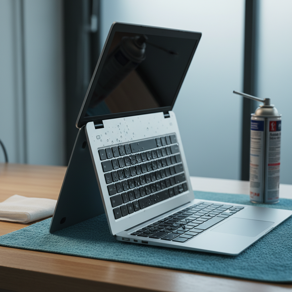 Liquid damage laptop repair in Hackham West — Adelaide SA 5163