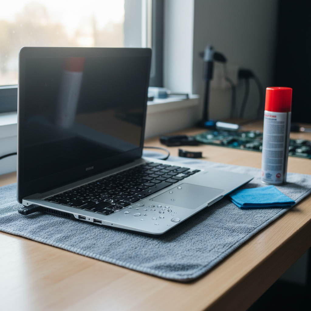 Liquid damage laptop repair in Hampstead Gardens — Adelaide SA 5086