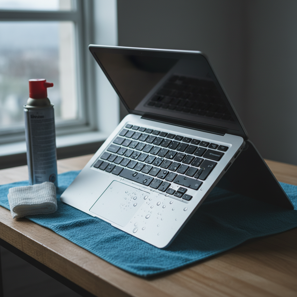 Liquid damage laptop repair in Hindmarsh Tiers — Adelaide SA 5202