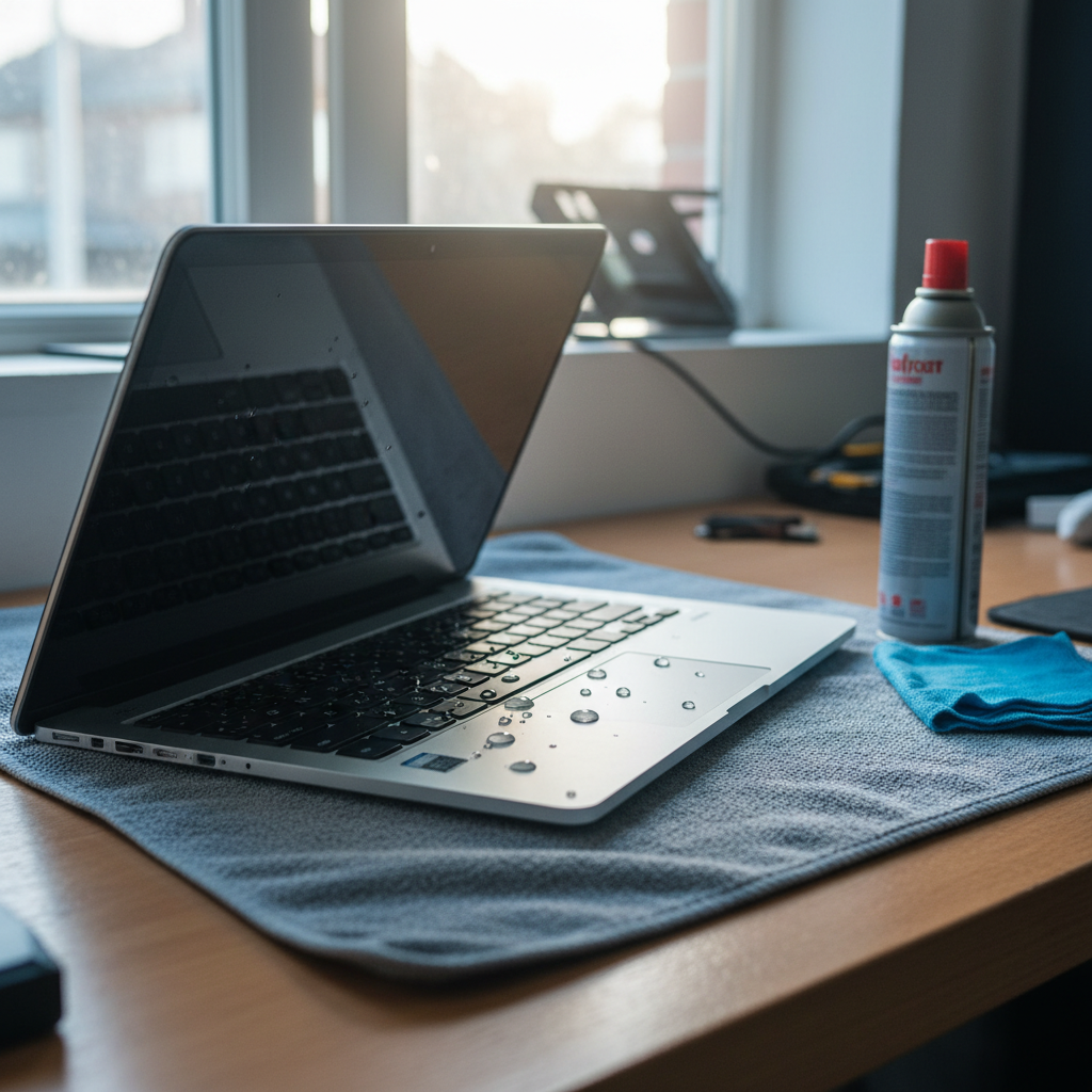 Liquid damage laptop repair in Horseshoe Bend — Newcastle NSW 2320