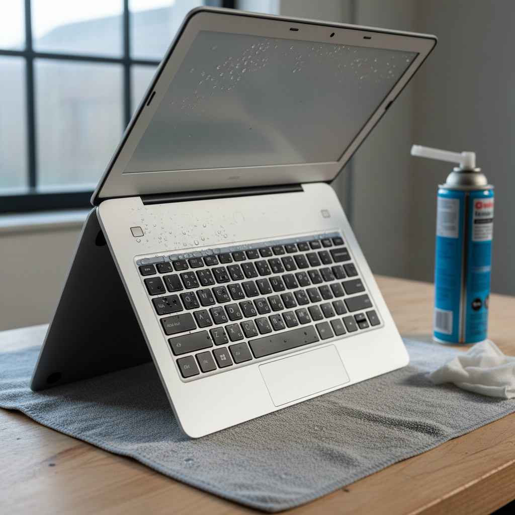 Liquid damage laptop repair in Islington — Newcastle NSW 2296