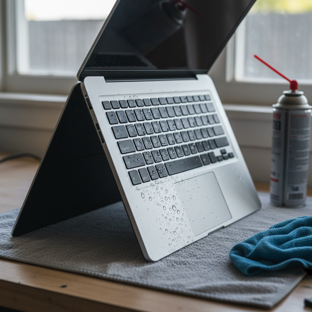 Liquid damage laptop repair in Kyeema — Adelaide SA 5172
