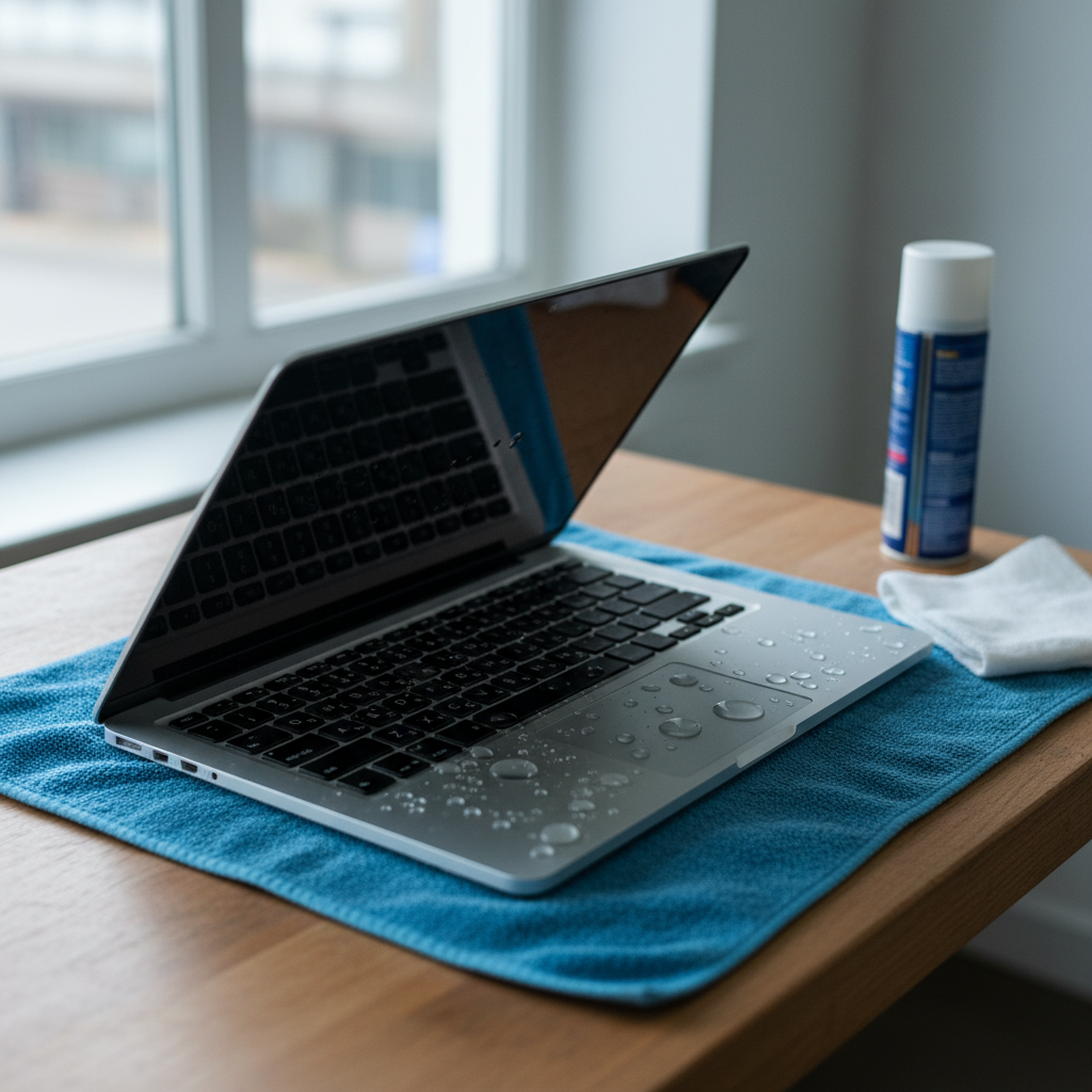 Liquid damage laptop repair in Lenaghan — Newcastle NSW 2322