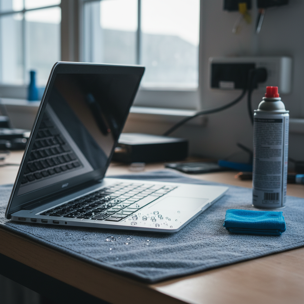 Liquid damage laptop repair in Louth Park — Newcastle NSW 2320