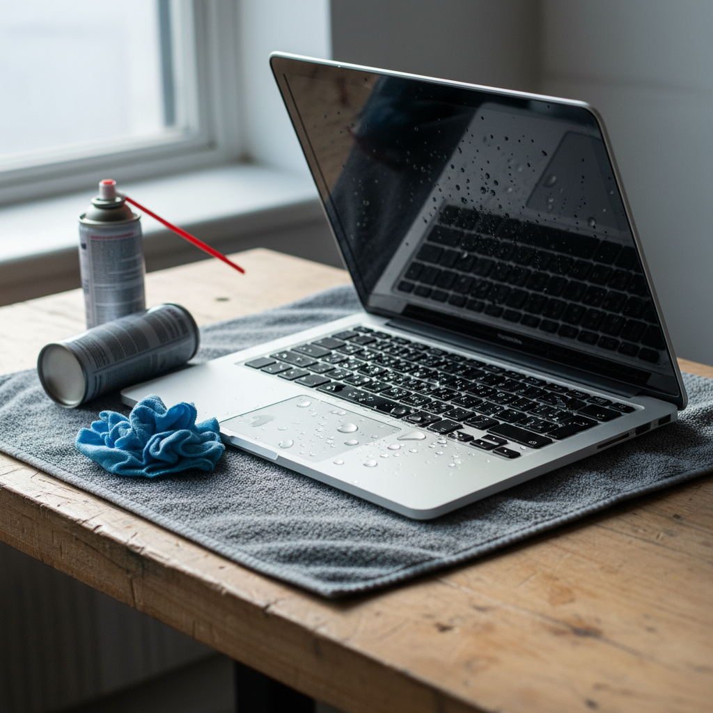 Liquid damage laptop repair in Macdonald Park — Adelaide SA 5121