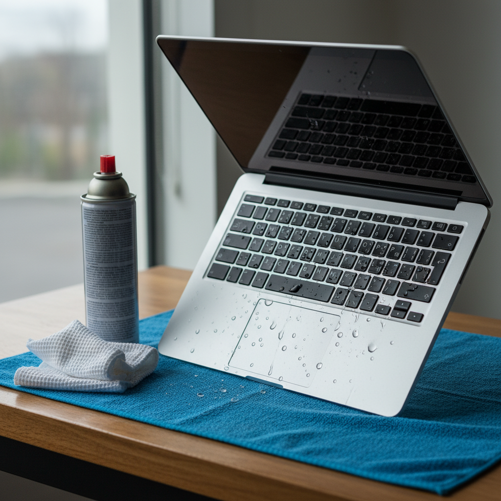 Liquid damage laptop repair in Mannering Park — Newcastle NSW 2259