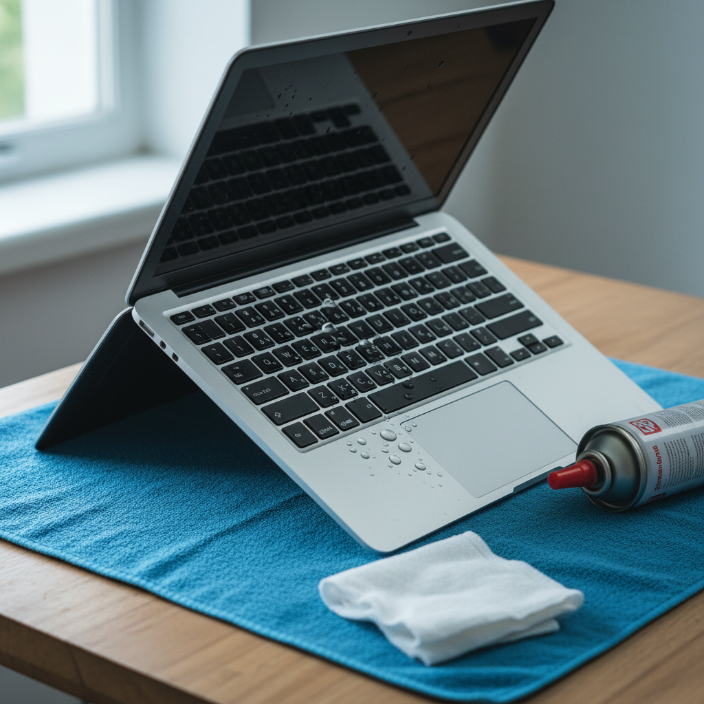 Liquid damage laptop repair in Merewether — Newcastle NSW 2291