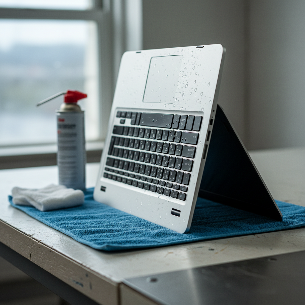 Liquid damage laptop repair in Merewether Heights — Newcastle NSW 2291