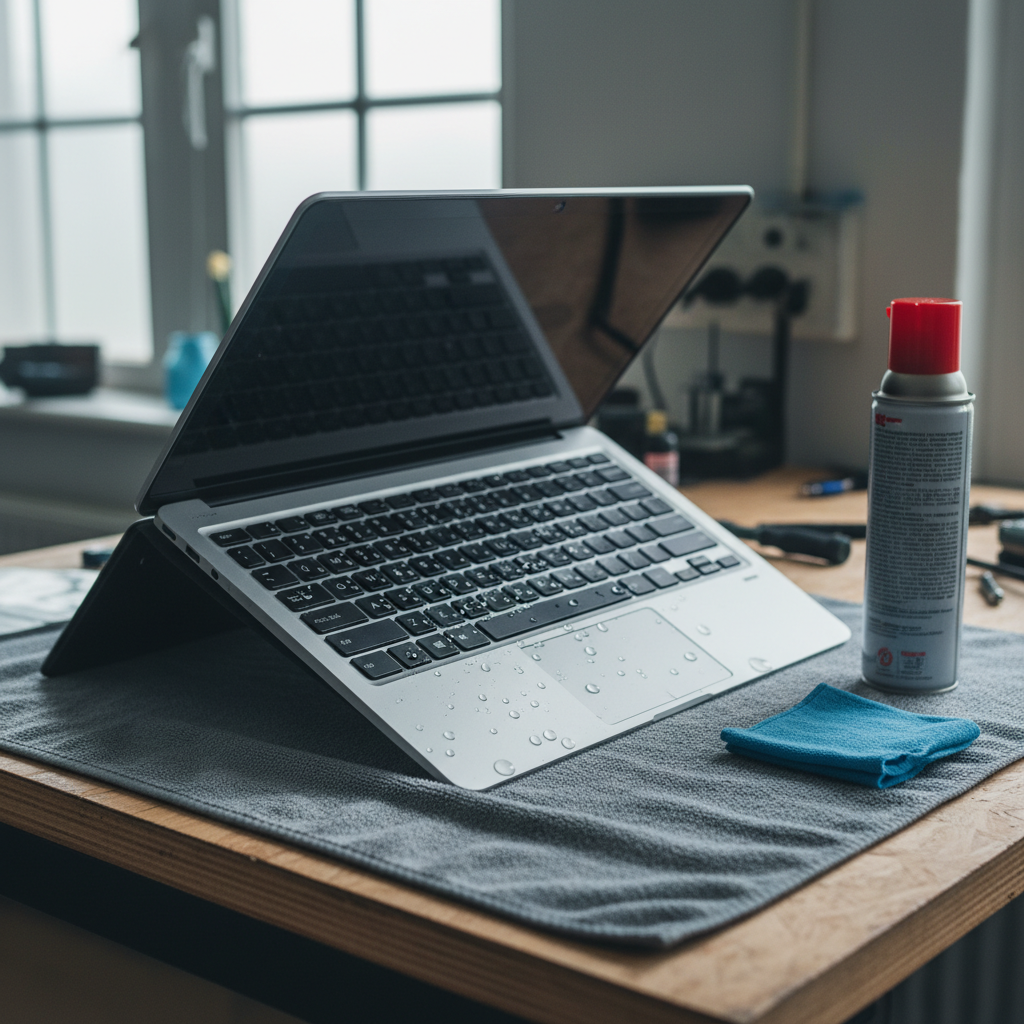 Liquid damage laptop repair in Metford — Newcastle NSW 2323