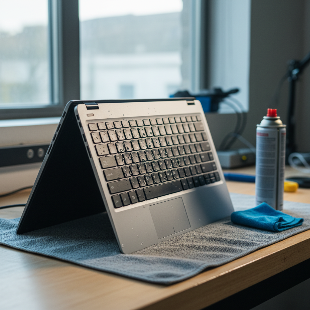Liquid damage laptop repair in Moonee — Newcastle NSW 2259