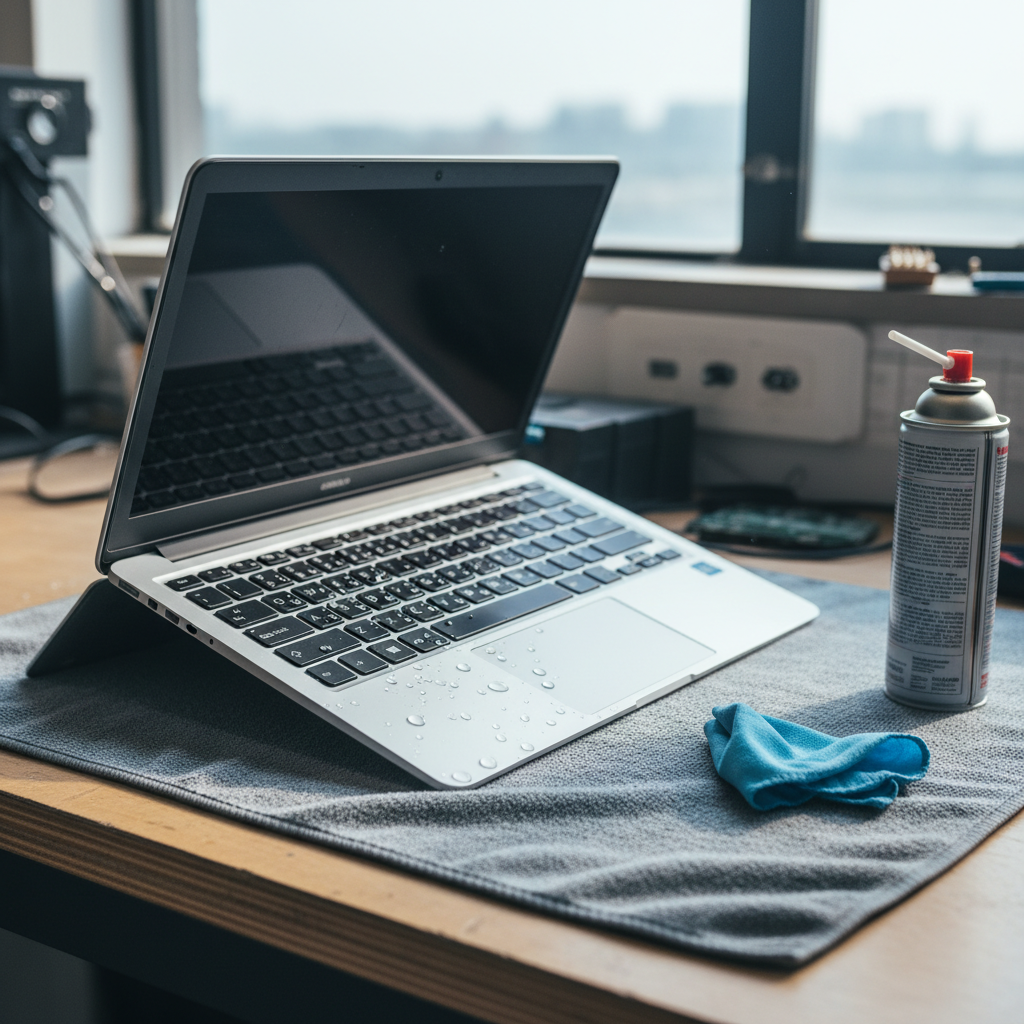 Liquid damage laptop repair in Morpeth — Newcastle NSW 2321