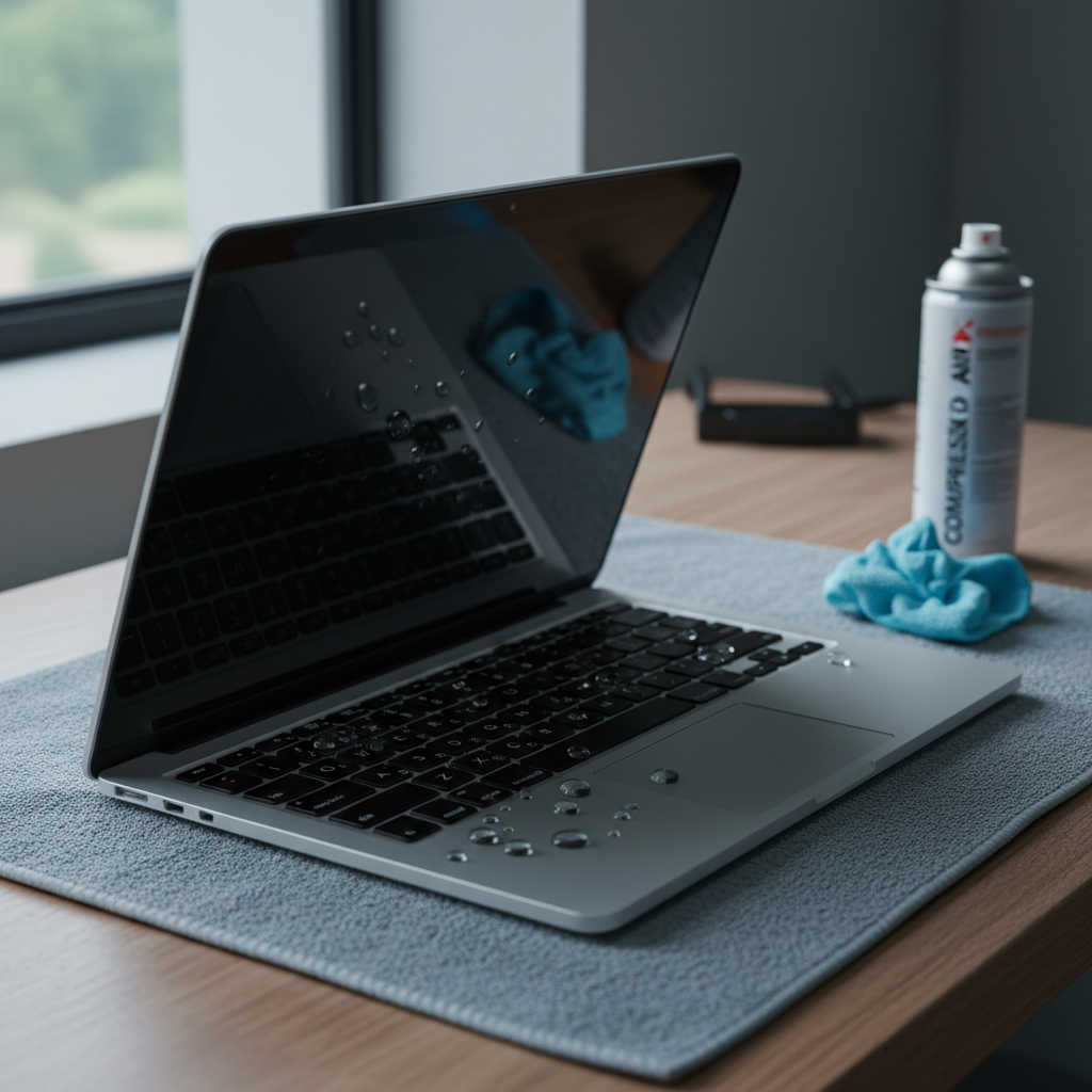 Liquid damage laptop repair in New Lambton — Newcastle NSW 2305