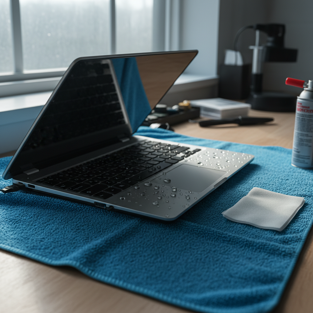 Liquid damage laptop repair in New Town — Hobart TAS 7008