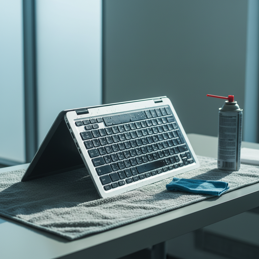 Liquid damage laptop repair in Newcastle West — NSW 2302