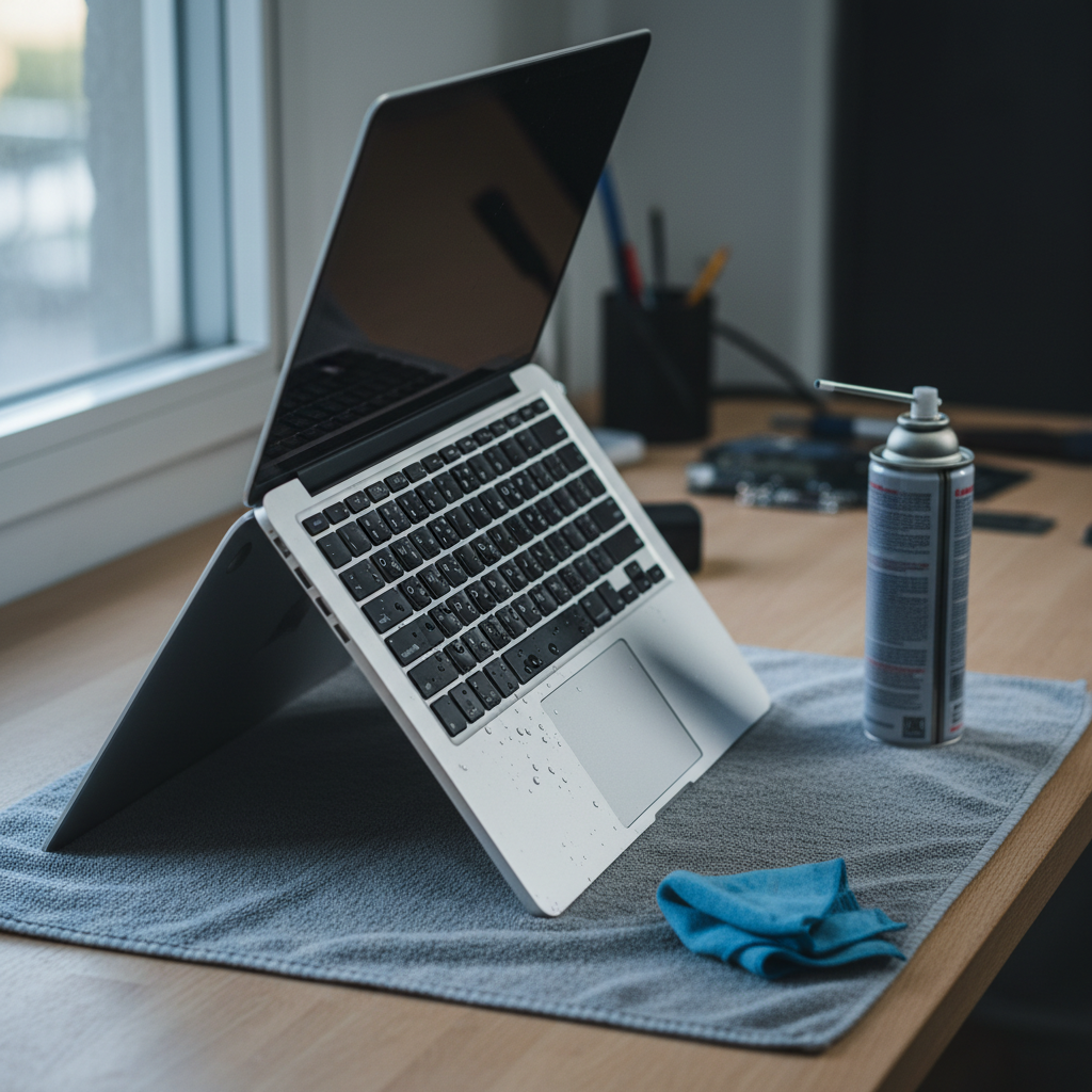 Liquid damage laptop repair in Norah Head — Newcastle NSW 2263