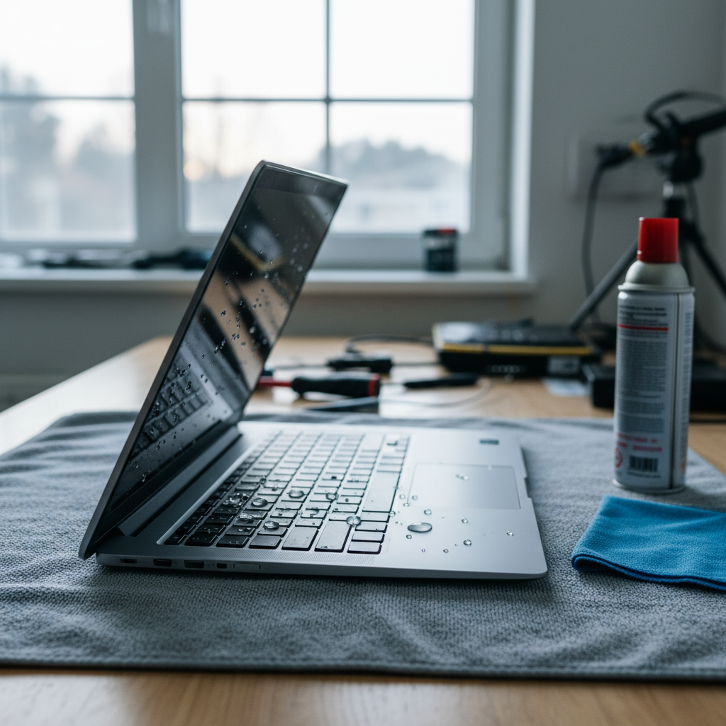 Liquid damage laptop repair in Noraville — Newcastle NSW 2263