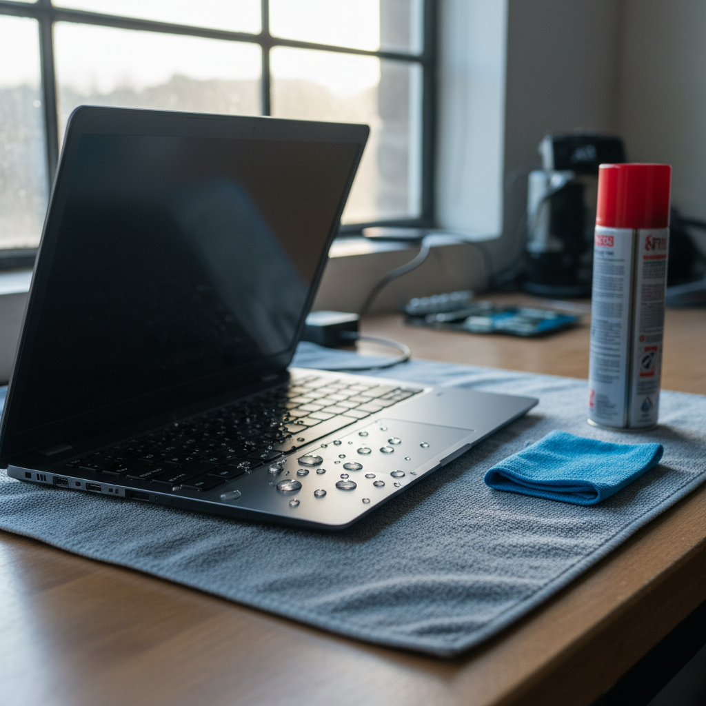 Liquid damage laptop repair in North Adelaide — SA 5006