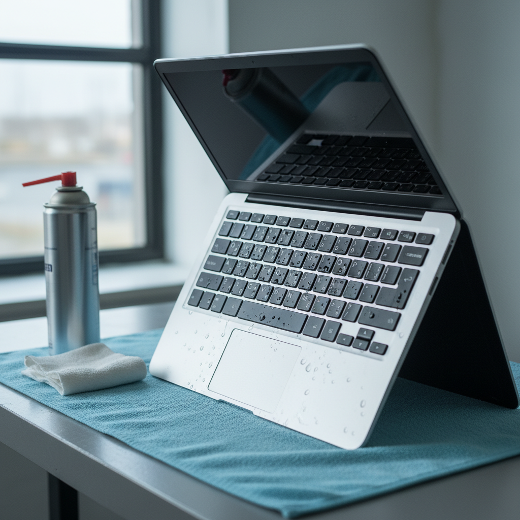Liquid damage laptop repair in North Arm Cove — Newcastle NSW 2324