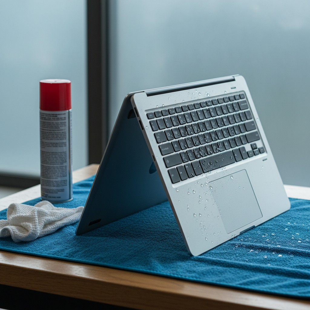 Liquid damage laptop repair in North Hobart — TAS 7000