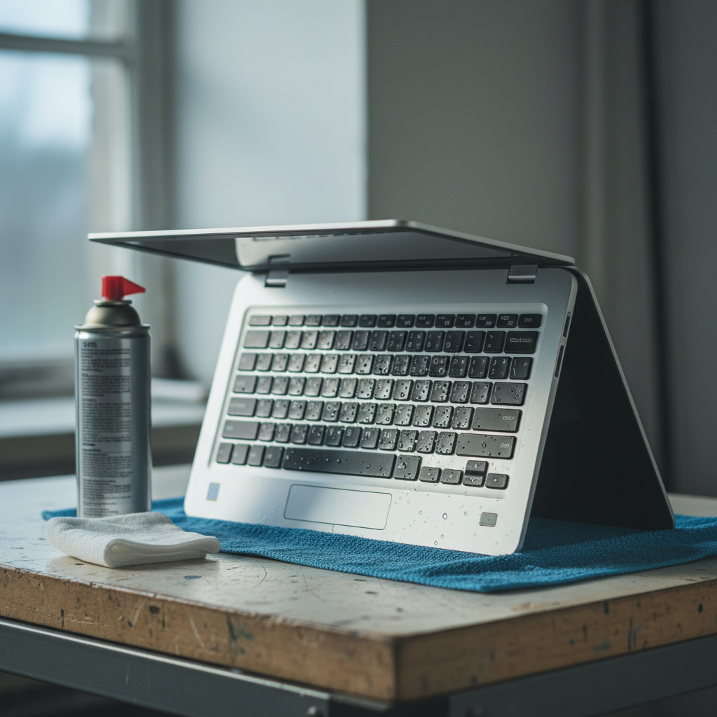 Liquid damage laptop repair in Pitnacree — Newcastle NSW 2323