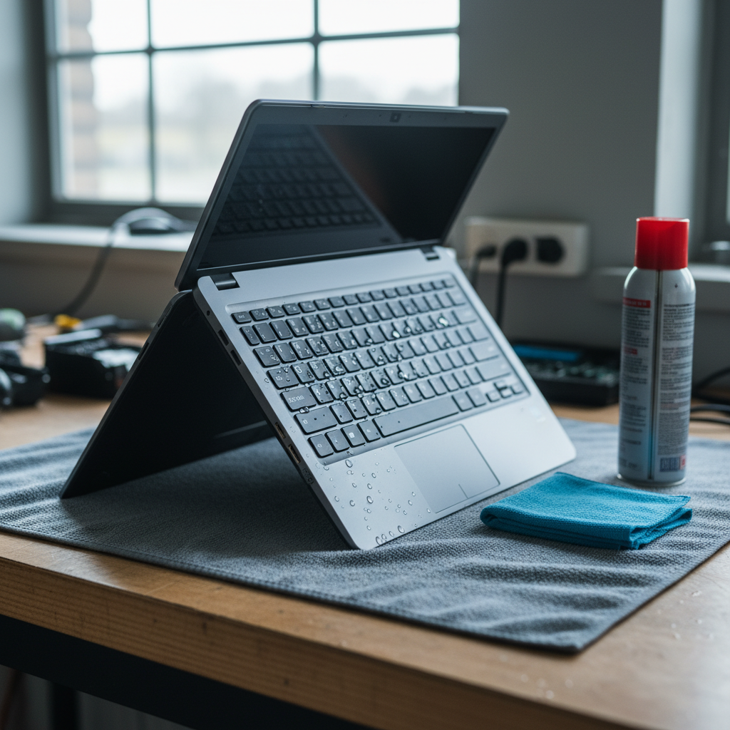 Liquid damage laptop repair in Point Wolstoncroft — Newcastle NSW 2259