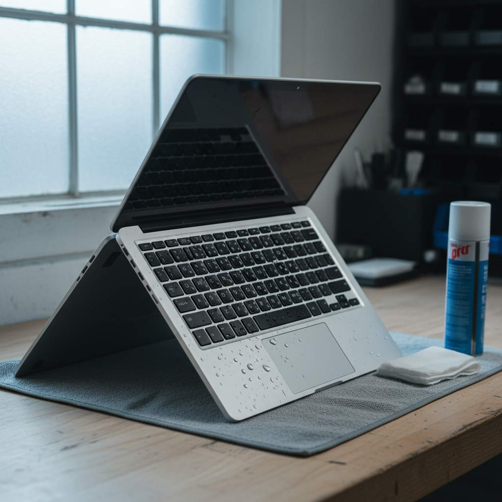 Liquid damage laptop repair in Port Adelaide — SA 5015