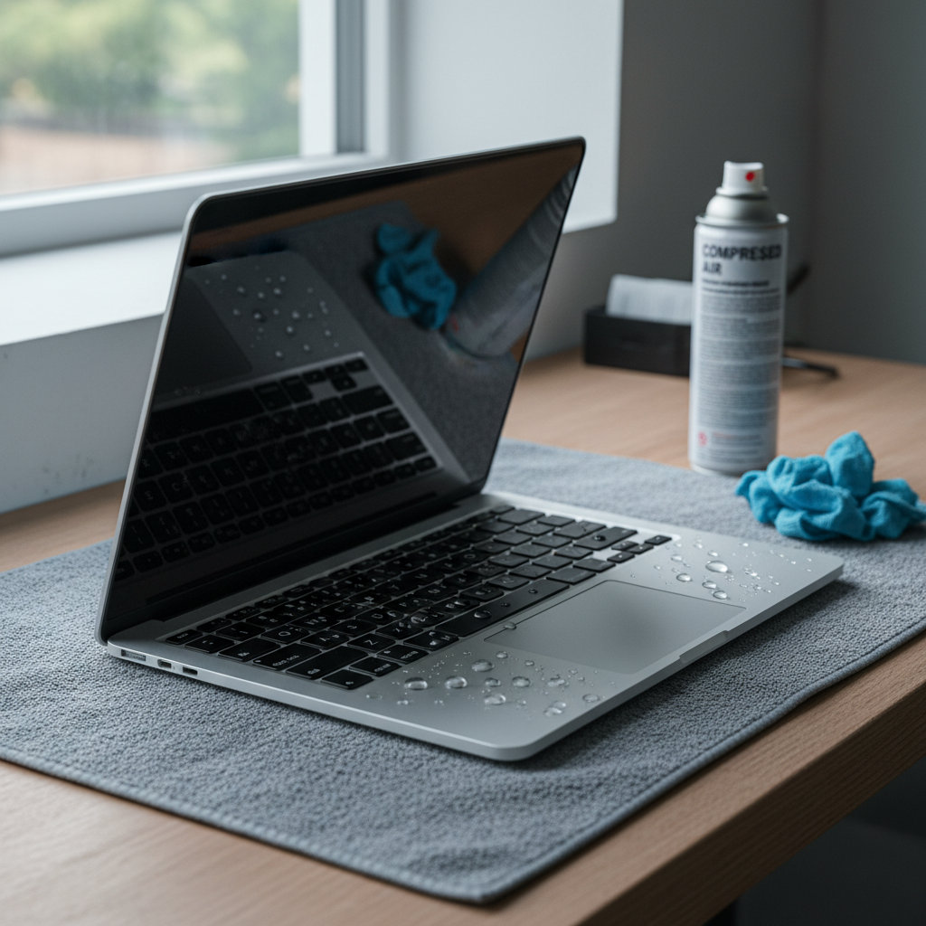 Liquid damage laptop repair in Raworth — Newcastle NSW 2321