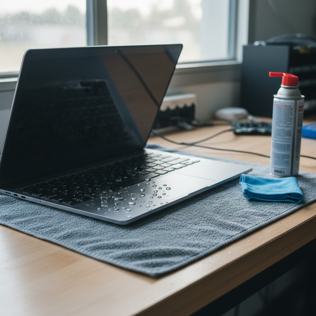 Liquid damage laptop repair in Rocky Point — Newcastle NSW 2259