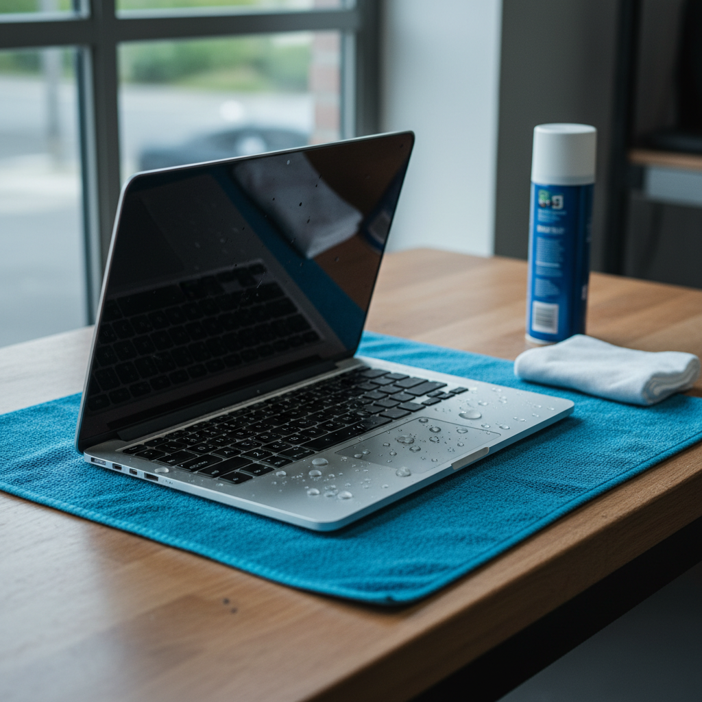 Liquid damage laptop repair in Salisbury East — Adelaide 5109