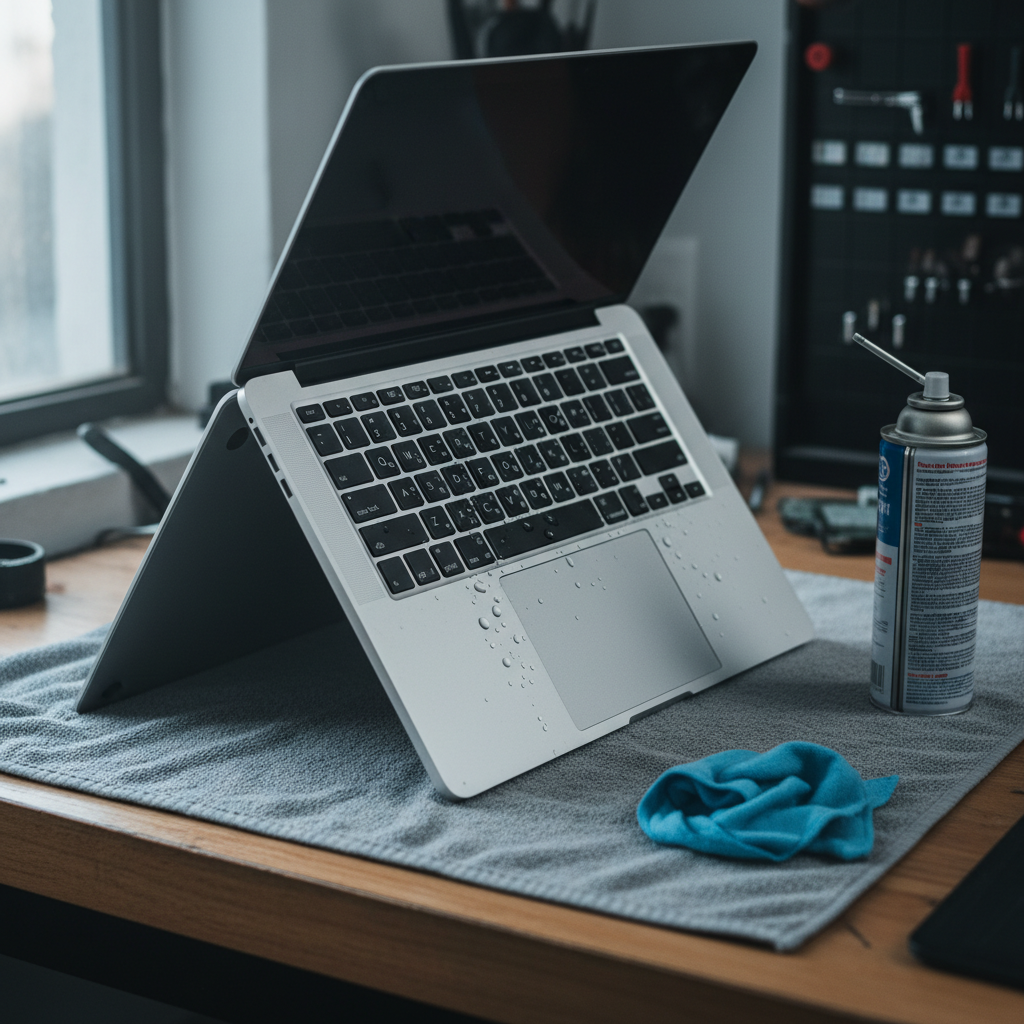Liquid damage laptop repair in San Remo — Newcastle NSW 2262
