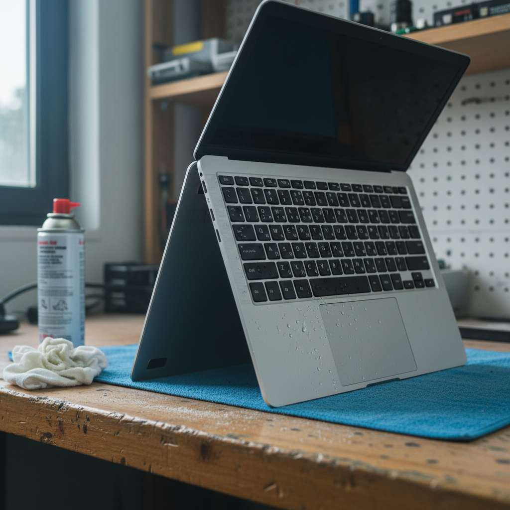 Liquid damage laptop repair in Sawyers Gully — Newcastle NSW 2326