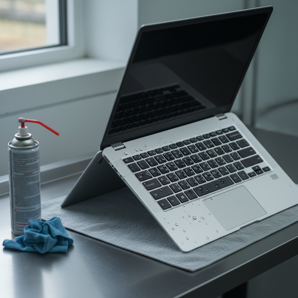 Liquid damage laptop repair in Seacliff Park — Adelaide SA 5049