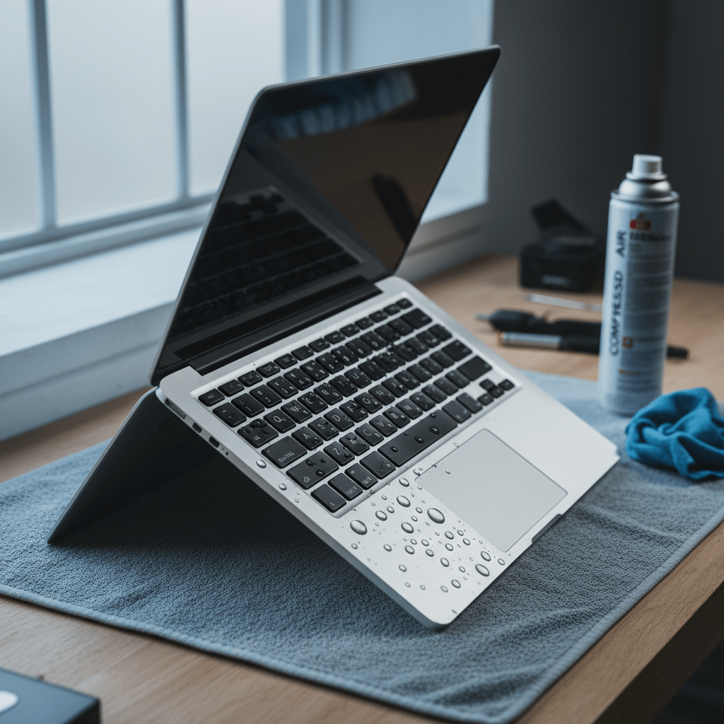 Liquid damage laptop repair in Semaphore South — Adelaide SA 5019
