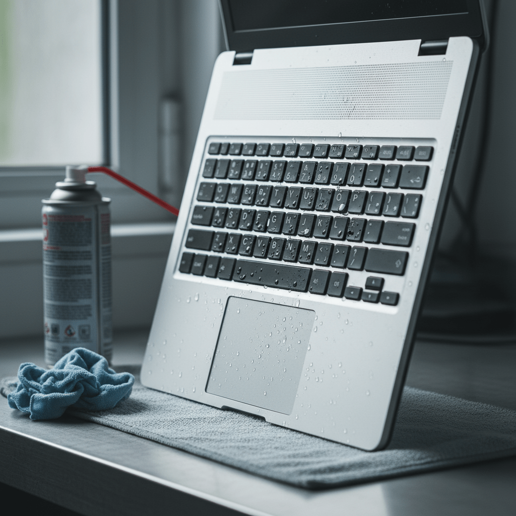 Liquid damage laptop repair in Smithfield — Cairns SA 5114