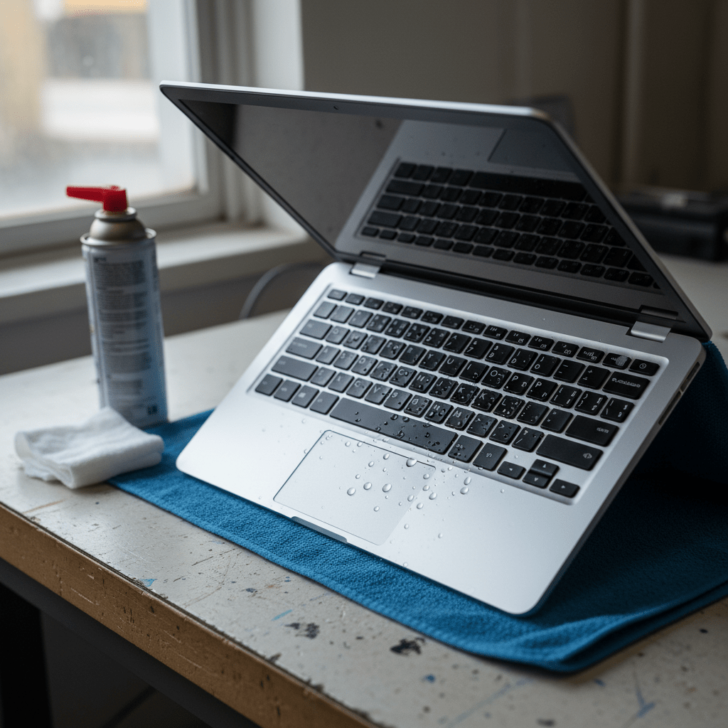 Liquid damage laptop repair in South Brighton — Adelaide SA 5048