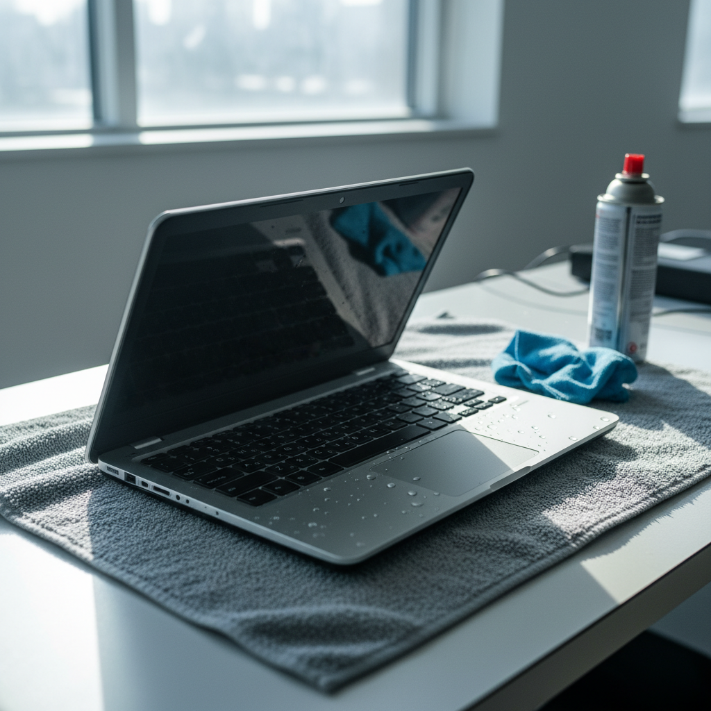 Liquid damage laptop repair in South Hobart — TAS 7004