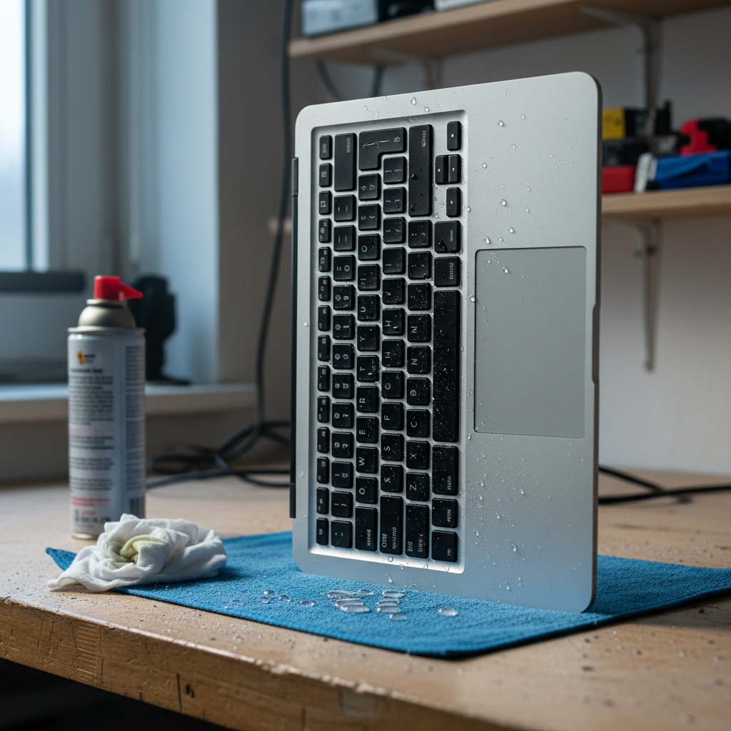Liquid damage laptop repair in Stanford Merthyr — Newcastle NSW 2327