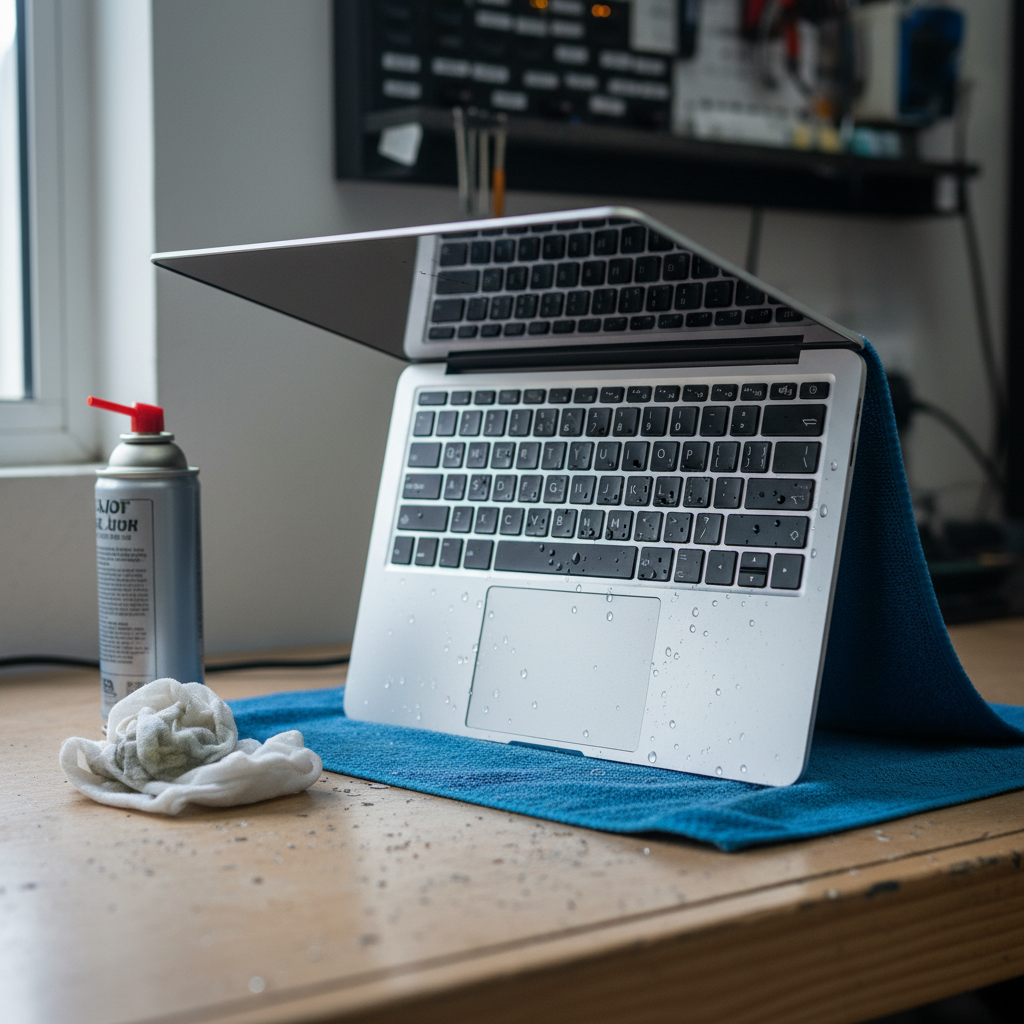 Liquid damage laptop repair in Teralba — Newcastle NSW 2284