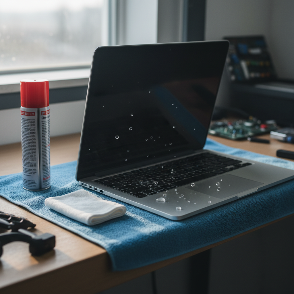 Liquid damage laptop repair in Tocal — Newcastle NSW 2421