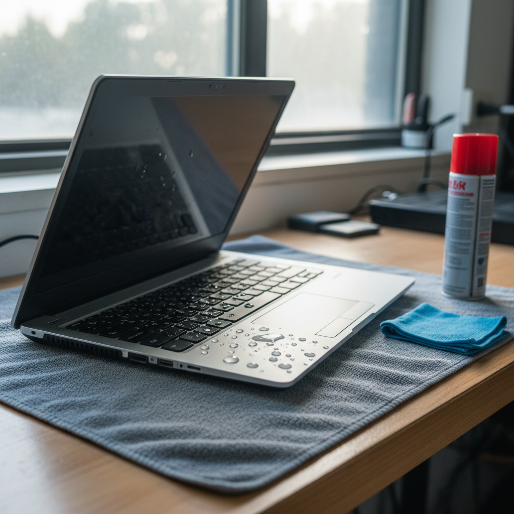 Liquid damage laptop repair in Vacy — Newcastle NSW 2421