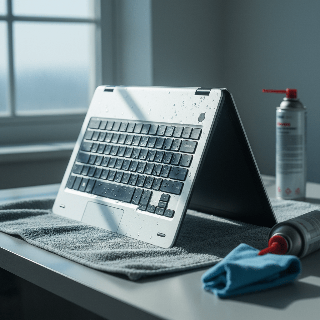 Liquid damage laptop repair in Waterfall Gully — Adelaide SA 5066