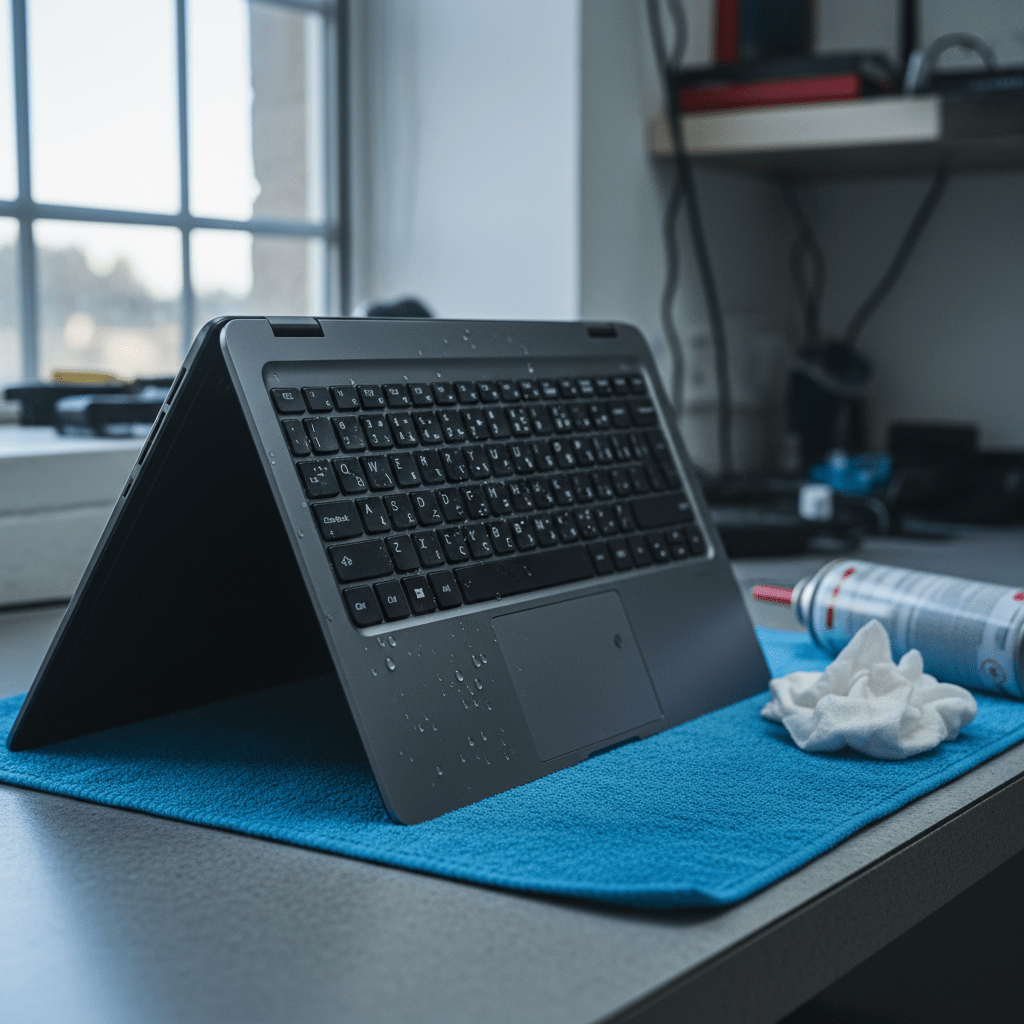 Liquid damage laptop repair in Wattle Park — Adelaide SA 5066
