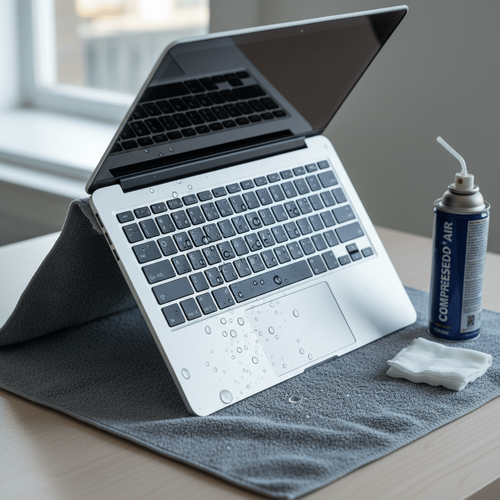 Liquid damage laptop repair in Whites Valley — Adelaide SA 5172