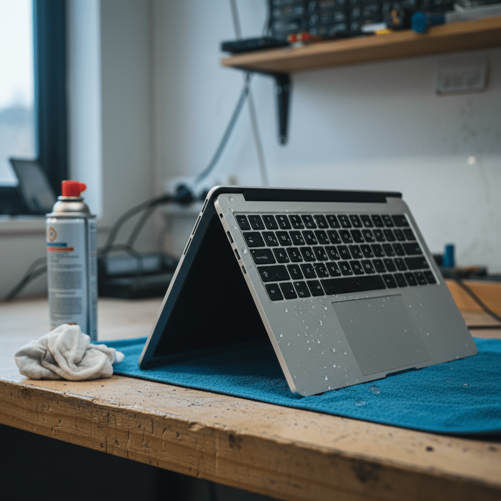 Liquid damage laptop repair in Willaston — Adelaide SA 5118