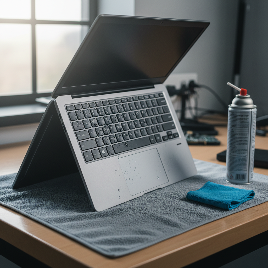 Liquid damage laptop repair in Windermere Park — Newcastle NSW 2264